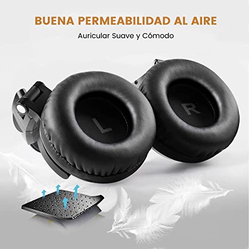Auriculares OneOdio Pro10 - DJ, 50mm, Cable 3.5/6.35mm