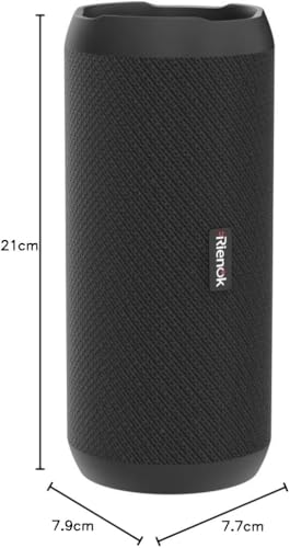 Altavoz RIENOK Bluetooth - IPX7, Bass, SD/AUX