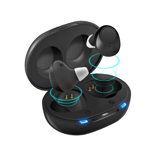 Amplificador Audio JINGHAO - Recargable, 2 Dispositivos, Carga