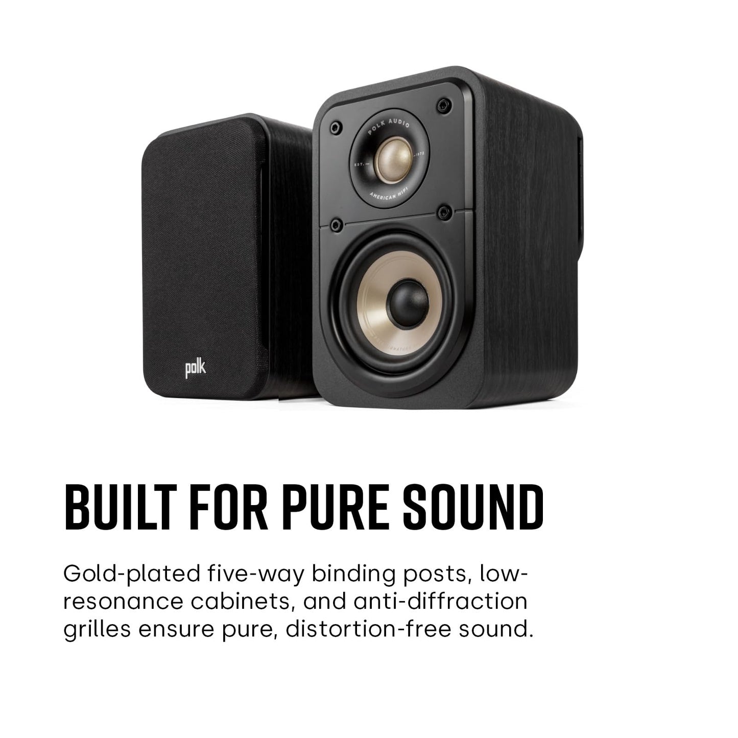 Polk Audio Signature Elite ES10 Altavoz Envolvente, Blanco