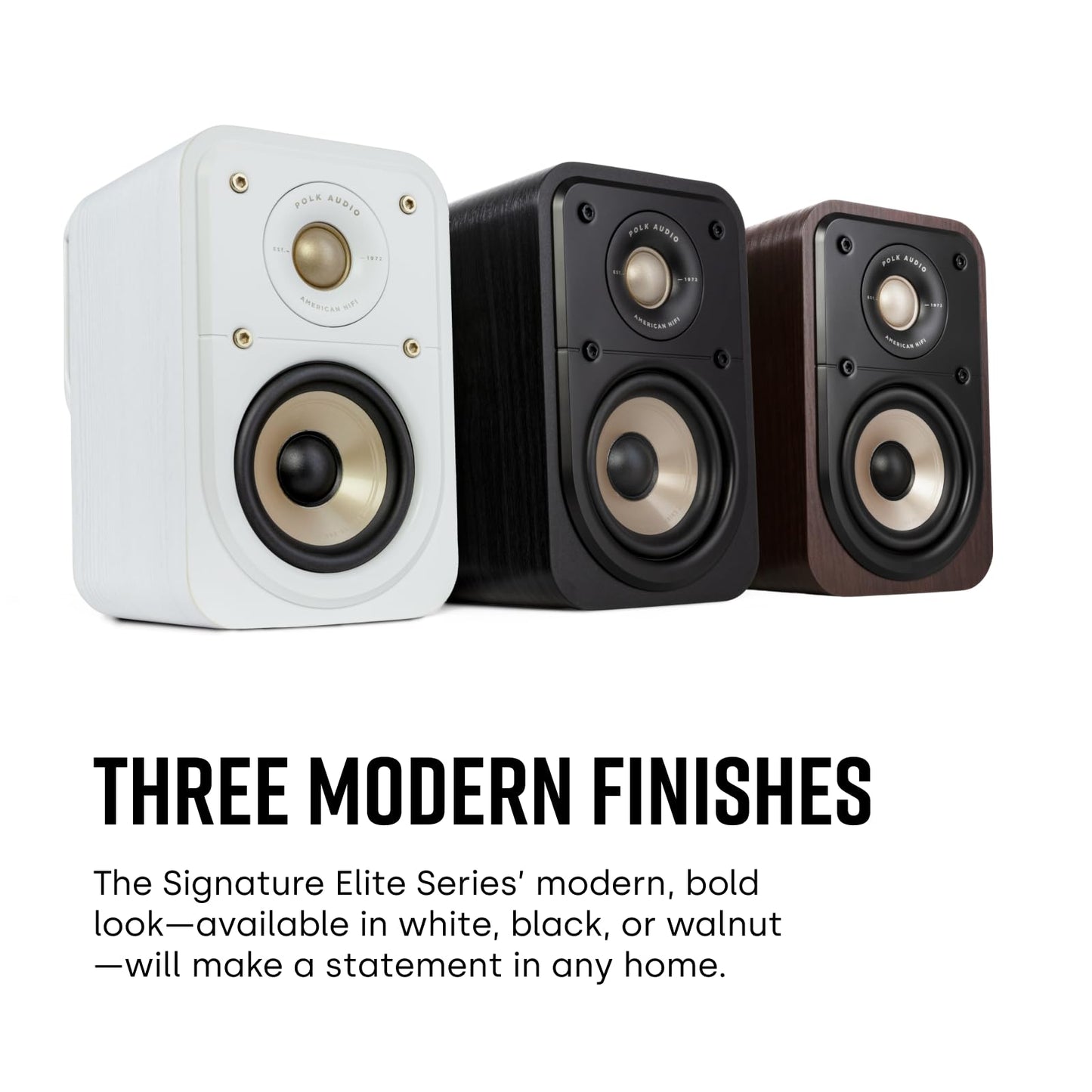 Polk Audio Signature Elite ES10 Altavoz Envolvente, Blanco