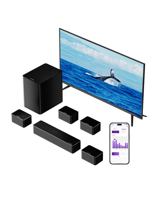 Barra Sonido ULTIMEA Poseidon D70 - 7.1, 410W, Subwoofer