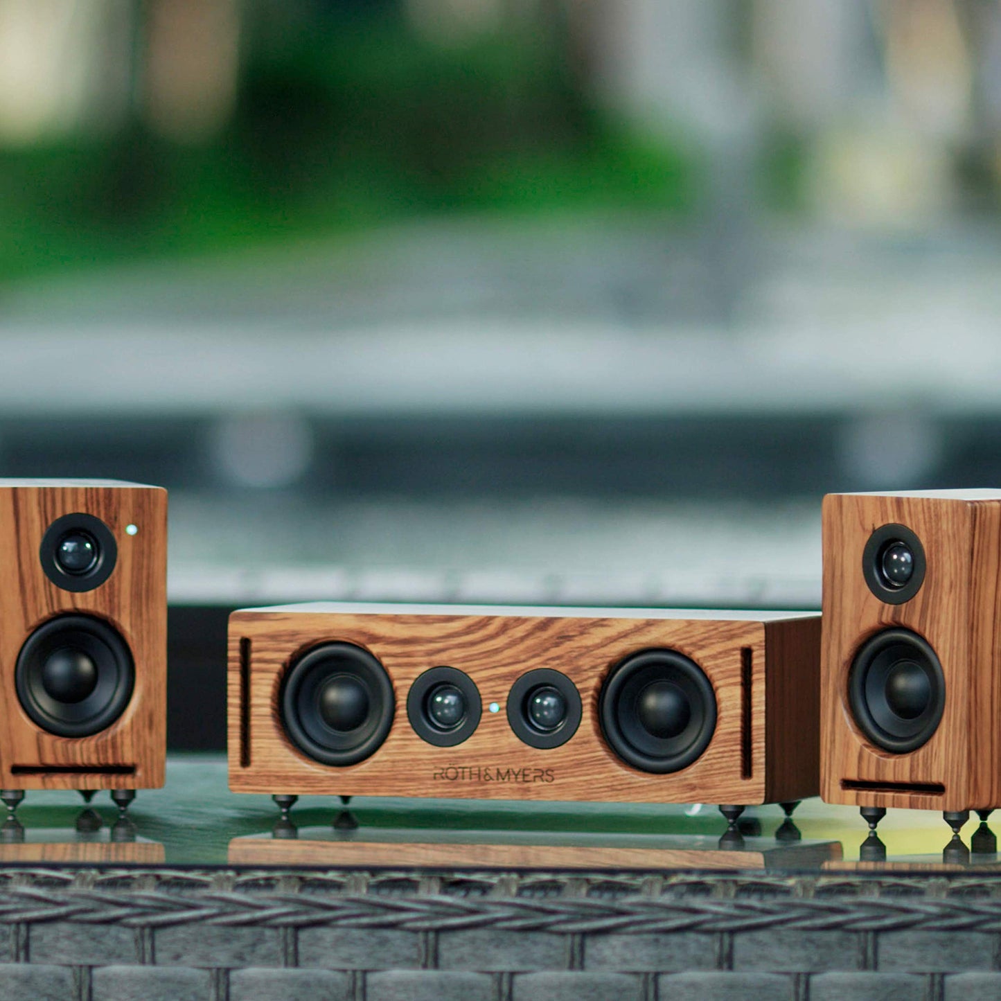 Altavoz RÖTH & MYERS Bosk - WiFi/Bluetooth, Madera, 70W