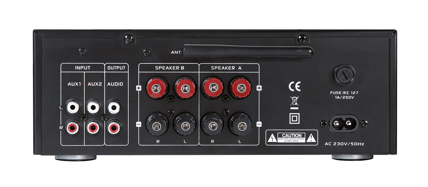 Amplificador Dynavox VT-80 - Bluetooth, 4 Salidas, Control Remoto